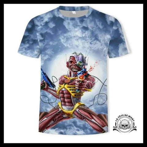T-shirt Zombie Robot