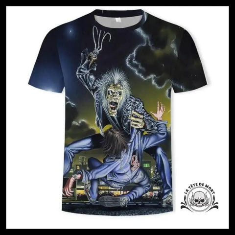 T-shirt Zombie Tueur