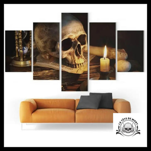 Tableau Bougie Sombre