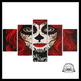 Tableau Crâne Mexicain Femme
