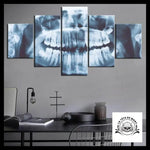 Tableau Crâne Rayon X