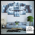 Tableau Crâne Rayon X