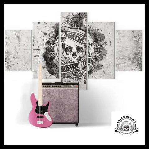 Tableau Crâne Rock