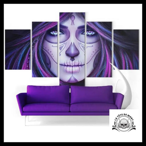 Tableau Femme Calavera