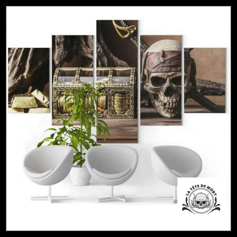 Tableau Pirate Skull