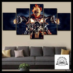 Tableau Tête de Mort Biker