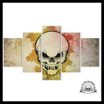 Tableau Tête de Mort Couleur