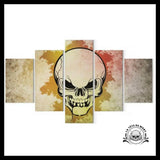 Tableau Tête de Mort Couleur
