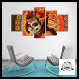 Tableau Tête de Mort Femme Mexicaine