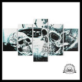 Tableau Tête de Mort Illusion d’Optique