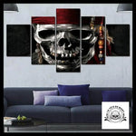 Tableau Tête de Mort Pirate