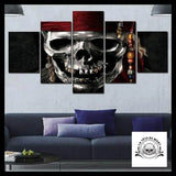 Tableau Tête de Mort Pirate