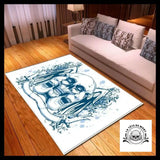 Tapis Crâne Art