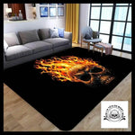 Tapis Crâne Enflamme