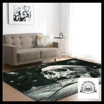 Tapis Crâne Humain Gothique