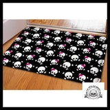 Tapis Crâne Kawaii