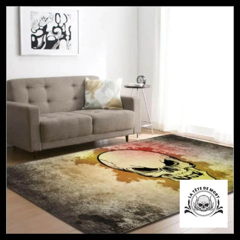 Tapis Crâne Menaçant
