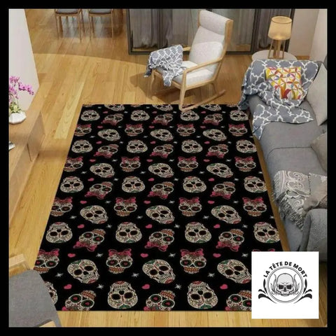 Tapis Crâne Mexicains