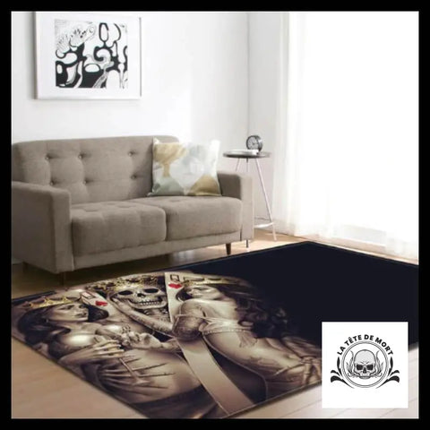 Tapis Roi Squelette
