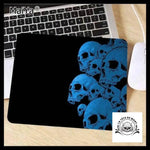 Tapis de Souris Tête Mort Bleue