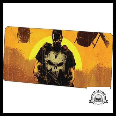 Tapis de Souris Tête Mort Guerrier