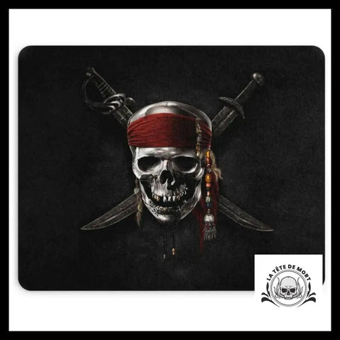 Tapis de Souris Tête Mort Pirate