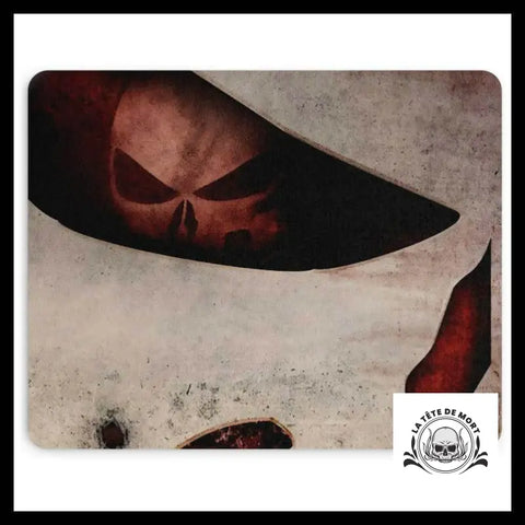 Tapis de Souris Tête Mort Sang