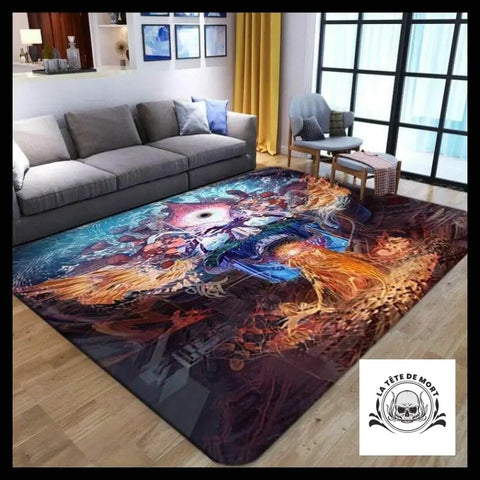 Tapis Tête de Mort Apocalypse
