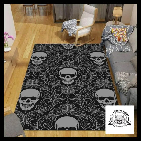Tapis Tête de Mort Arabesque