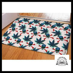 Tapis Tête de Mort Canabis