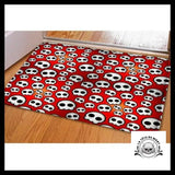 Tapis Tête de Mort Cartoon