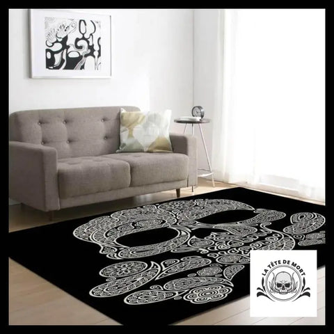 Tapis Tête de Mort Pas Cher