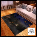 Tapis Tête de mort Cimetiere