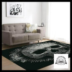 Tapis Tête de Mort Crâne