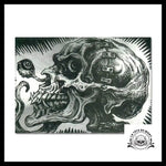 Tapis Tête de Mort Dark