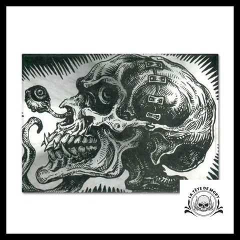 Tapis Tête de Mort Dark