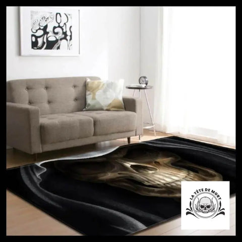 Tapis Tête de Mort Faucheuse