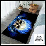 Tapis Tête de Mort en Feu