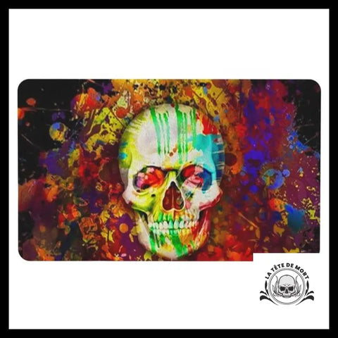 Tapis Tête de Mort Multicolore