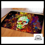 Tapis Tête de Mort Multicolore