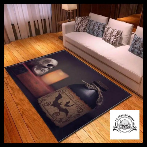 Tapis Tête de Mort la Potion Mortelle