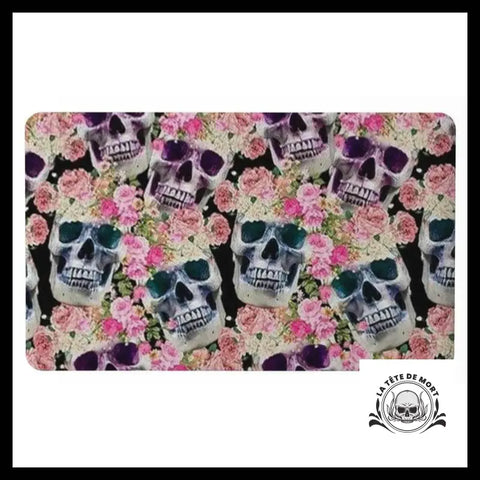 Tapis Tête de Mort Romantique