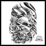 Tatouage Éphémère Biker