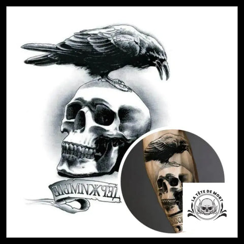 Tatouage Éphémère Gothique