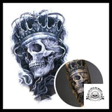 Tatouage Éphémère Tête de Mort
