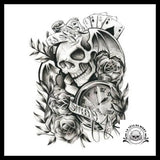 Tatouage Temporaire Poker