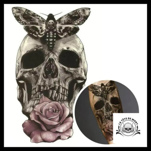 Tatouage Temporaire Tête de Mort