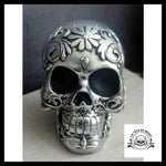 Tête de Mort Argent Déco