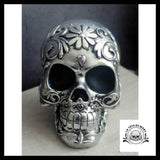 Tête de Mort Argent Déco
