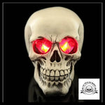 Tête de Mort Déco Rouge